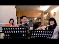 雙長笛 卡農 two flutes pachelbel canon