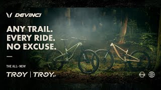 The all-new Devinci Troy \u0026 Troy ST | Any trail. Every ride. No excuse.