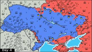 Russian invasion of Ukraine first week [8Days]