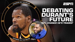 Will Kevin Durant REMAIN a Phoenix Sun? ☀️ Mike says only a 10% chance! | Numbers on the Board
