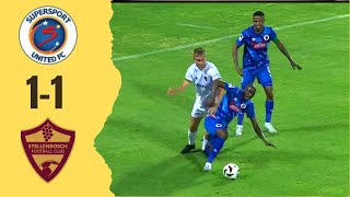 Supersport United vs Stellenbosch FC | Betway Premiership League | Highlights