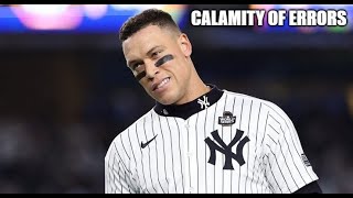 The Yanks choke away 5 runs to end their post season run!