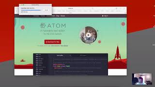 005 installing atom code editor for api development