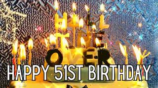 Happy 51st Birthday | Wow, You're Over the Hill