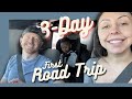 FIRST ROADTRIP WITH OUR NEWBORN! | Surviving 3 days in the car with TWO kids!