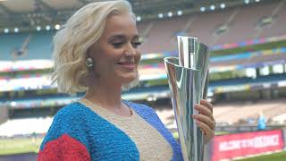 ICC Women's World Cup T20: Pop Superstar Katy Perry at the World Cup Final - Australia v India