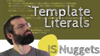 Template Literals in ES6