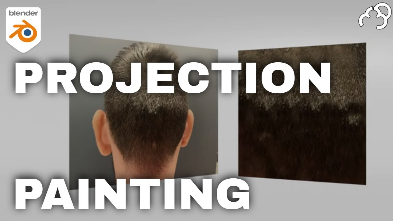 How To Texture Projection Painting In Blender - YouTube