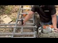 Chainsaw Milling Black Walnut Slabs From Start To Finish!