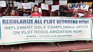 DOLE, muling iginiit na dapat gawing regular ang mahigit 7,000 empleyado ng PLDT