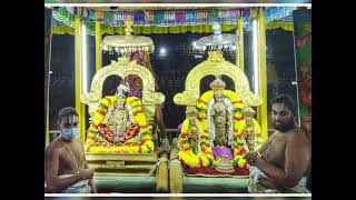 காஞ்சி பெருந்தேவி தாயார் ஸமேத ஸ்ரீதேவப்பெருமாள் தை பௌர்ணமி தொடங்கி மூன்று நாட்கள் அனந்தசரஸ் தெப்பம்