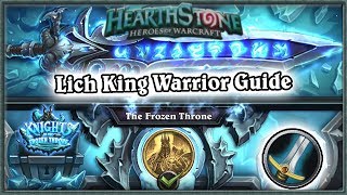 Hearthstone: Defeating Lich King Boss Guide - Standard Warrior Deck