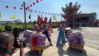 臺灣日興醒獅健身院（朴子聖福宮-祝壽大典）戰鼓表演