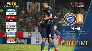 PUTDTV | Match Highlight Pattaya United 4 - 2 Bangkok Glass FC