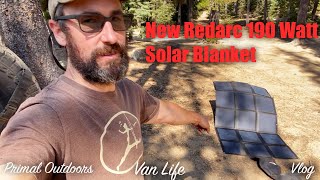 New Redarc 190 Watt Solar Blanket USA Test