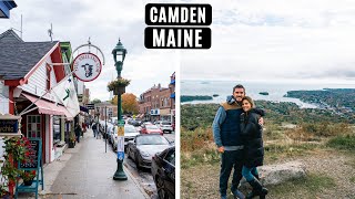 Finding Our FAVORITE Town in Maine with an AMAZING View - Van Life Camden Maine - Van Life Ep 7