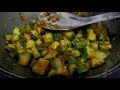 ridge gourd recipe turai recipe ridge gourd peanut gravy ಹಿರೆಕಾಯಿ ಪಲ್ಯ