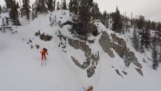 Heli-Skiing at CMH Bobbie Burns with lead guide Lindsay Andersen