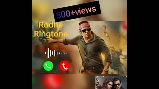 radhe movie title song radhe movie ringtone bgm 2021 New ringtone download salman khan