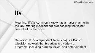 Itv Meaning