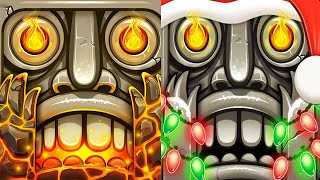 Temple Run 2 Volcano Island VS Holiday Havoc Android iPad iOS Gameplay HD