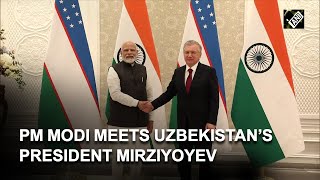 PM Modi holds bilateral meeting with Uzbekistan’s President on sidelines of SCO Summit 2022