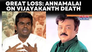 Vijayakanth Death News LIVE: Annamalai Pays Tribute To Vijaykanth, Says Great Loss For Country