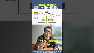 大漲卻收黑K? 森寶：一秒分辨紅黑K！