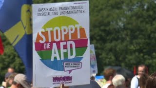 Anti-AfD protesters demonstrate in Berlin