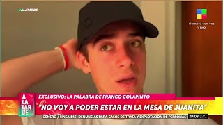 😱 Franco Colapinto SE HABRÍA BAJADO de la mesa de Juana Viale