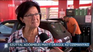 Ezúttal adóemelés miatt drágul az üzemanyag 16-09-30