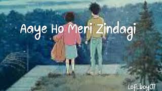 Aaye Ho meri zindagi me || slowed Reverb || Hindi song-90s song-Sadabahar song