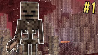 Minecraft: Nether Survival Let's Play Ep. 1 - Naked In A Fortress