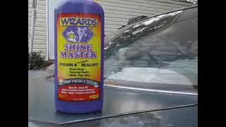 Wizards shine master adds insane gloss on dark green Honda accord paint