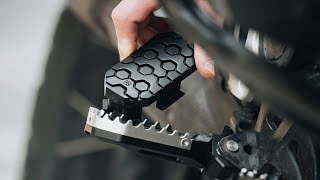The MotoPegs - the World's BEST Foot Pegs for Adventure Motorcycles?