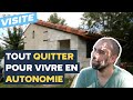 Brian a quitté Paris et le monde de la nuit pour une vie en autonomie à la campagne.(@larchipelle)