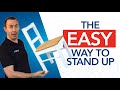 5 Simple Steps to Stand Up From a Chair