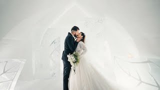 A Dream wedding in the Arctic SnowHotel | Valentina \u0026 Daniele 27.1.2024