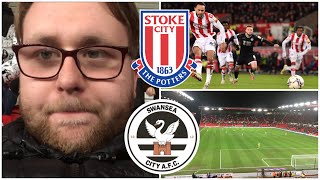 Stoke City 3-0 Swansea City | ABSOLUTELY EMBARRASSING PERFORMANCE! | Match Vlog #69