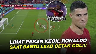 Download Mp3 KECERDASAN SEORANG RONALDO Lihat Aksi Ronaldo Saat Bantu Rafael Leao Cetak Gol Ketika Lawan Ghana