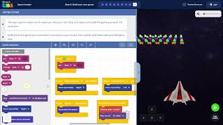 Space Invaders - Hour of Code - Step 9 Walkthrough
