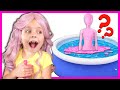 Kin Tin Opens a Barbie Doll Spa in her house!! Barbie Magic Makeover Fashion Show Pretend Play