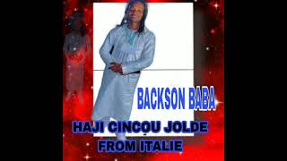 BACKSON BABA HAJI CINCOU JOLDE FROM ITALIE