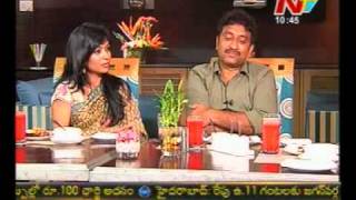 Dine with Ntv - Indian Film Director - Srinu Vaitla Couple - 02