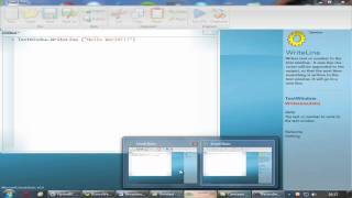 Demonstration of Microsoft Small Basic