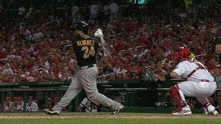 PIT@STL: Alvarez gets Bucs on the board with RBI hit