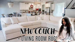 OUR NEW COUCH FINALLY CAME IN! | Liza Adele