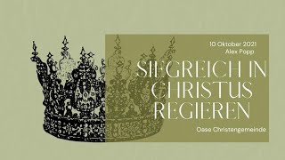 Siegreich in Christus regieren