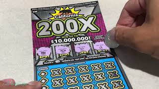 TRYING OUT BRAND NEW $30 CALIFORNIA 200X CALIFORNIA LOTTERY SCRATCHERS SCRATCH OFF