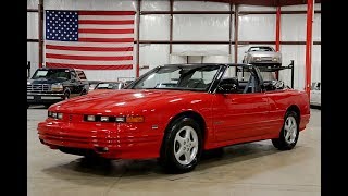 1994 Oldsmobile Cutlass Convertible Red